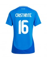 Itálie Bryan Cristante #16 Domácí Dres pro Dámské ME 2024 Krátký Rukáv